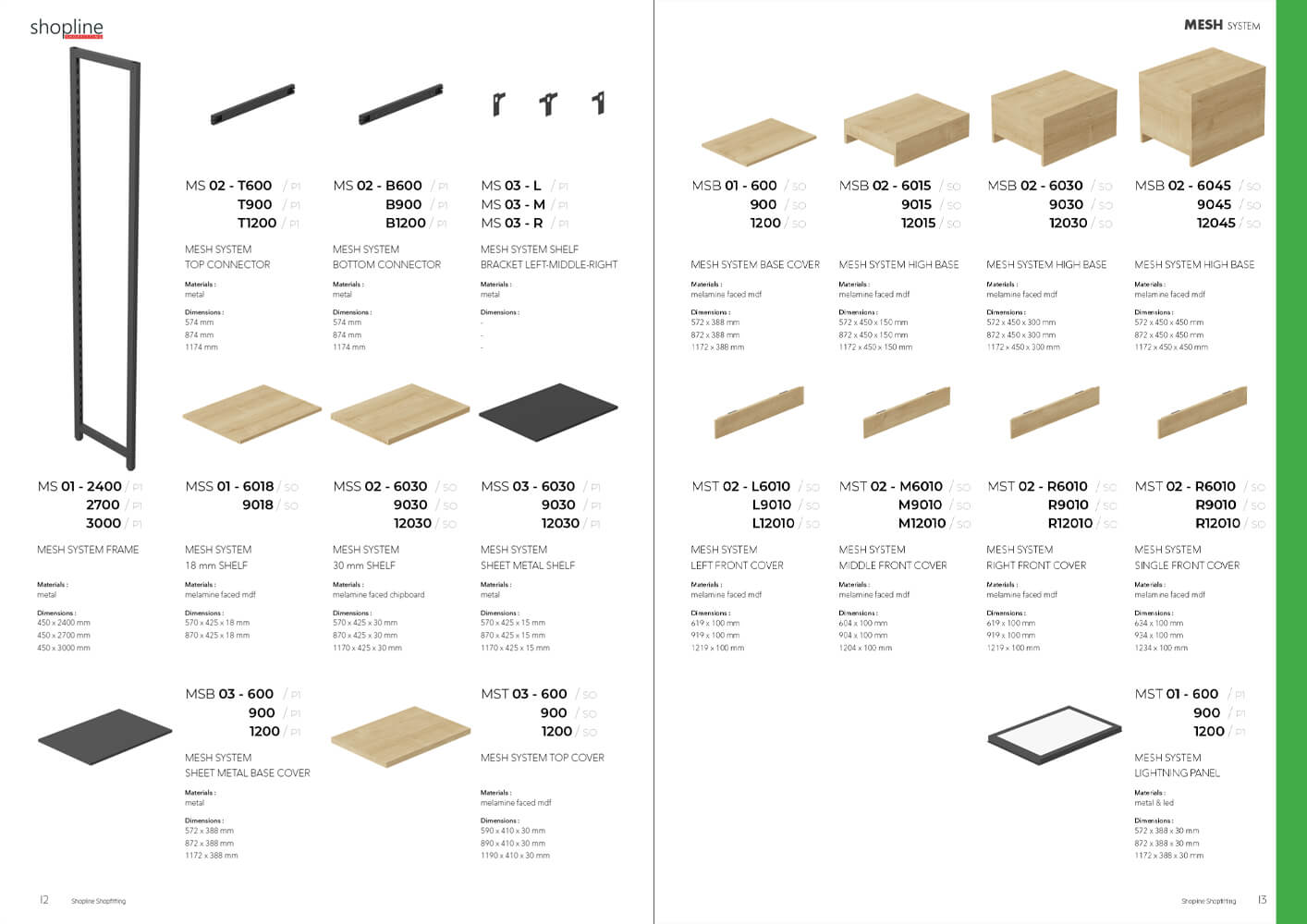 Shopline Shopfitting 2020 Catalog