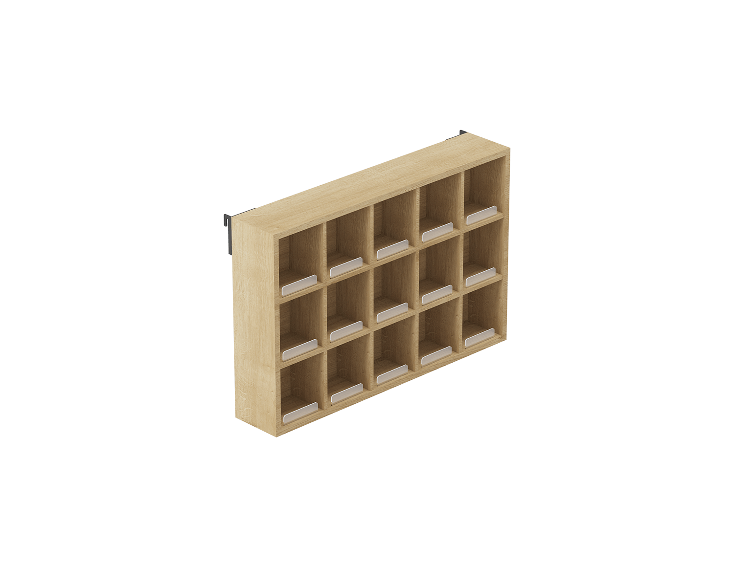 BOX SHELF WITH DIVIDER