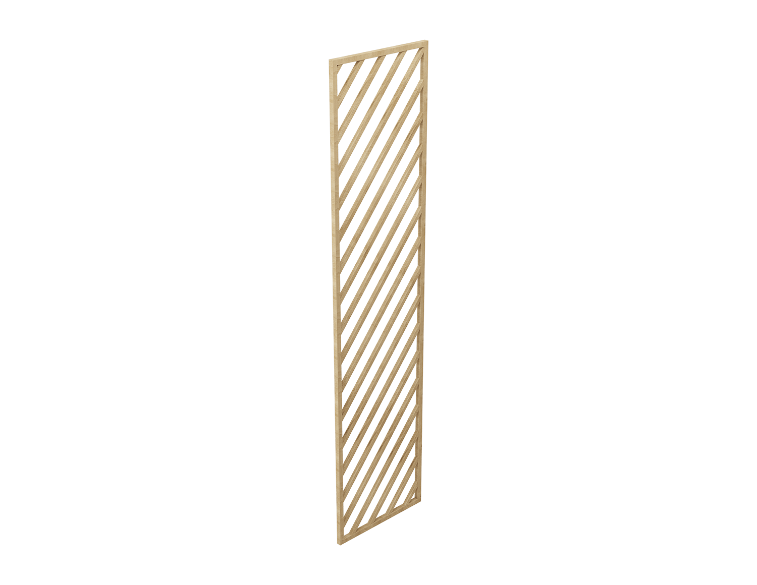 SOLID WOOD DIAGONAL SEPERATOR PANEL