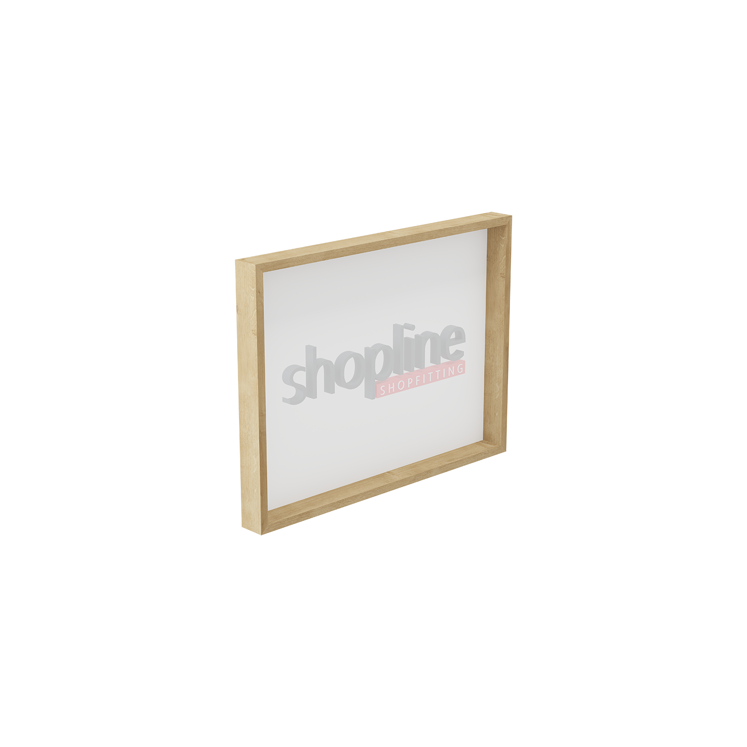 CASH DESK AREA LOGO BOARD WITHOUT LOGO