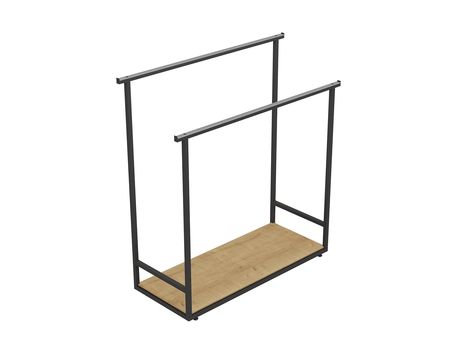 DOUBLE HANGER STAND