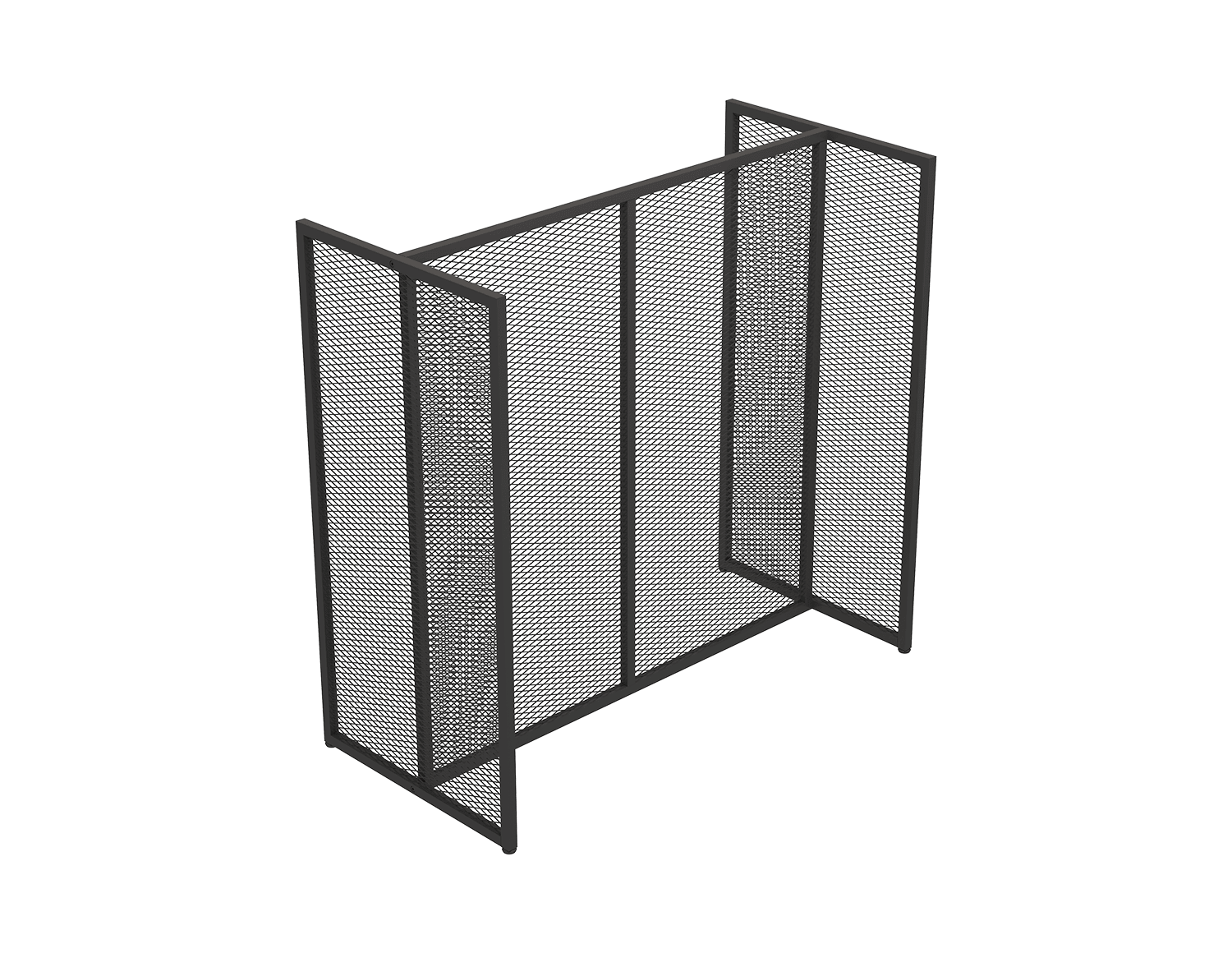 MODULAR STAND WITH METAL MESH