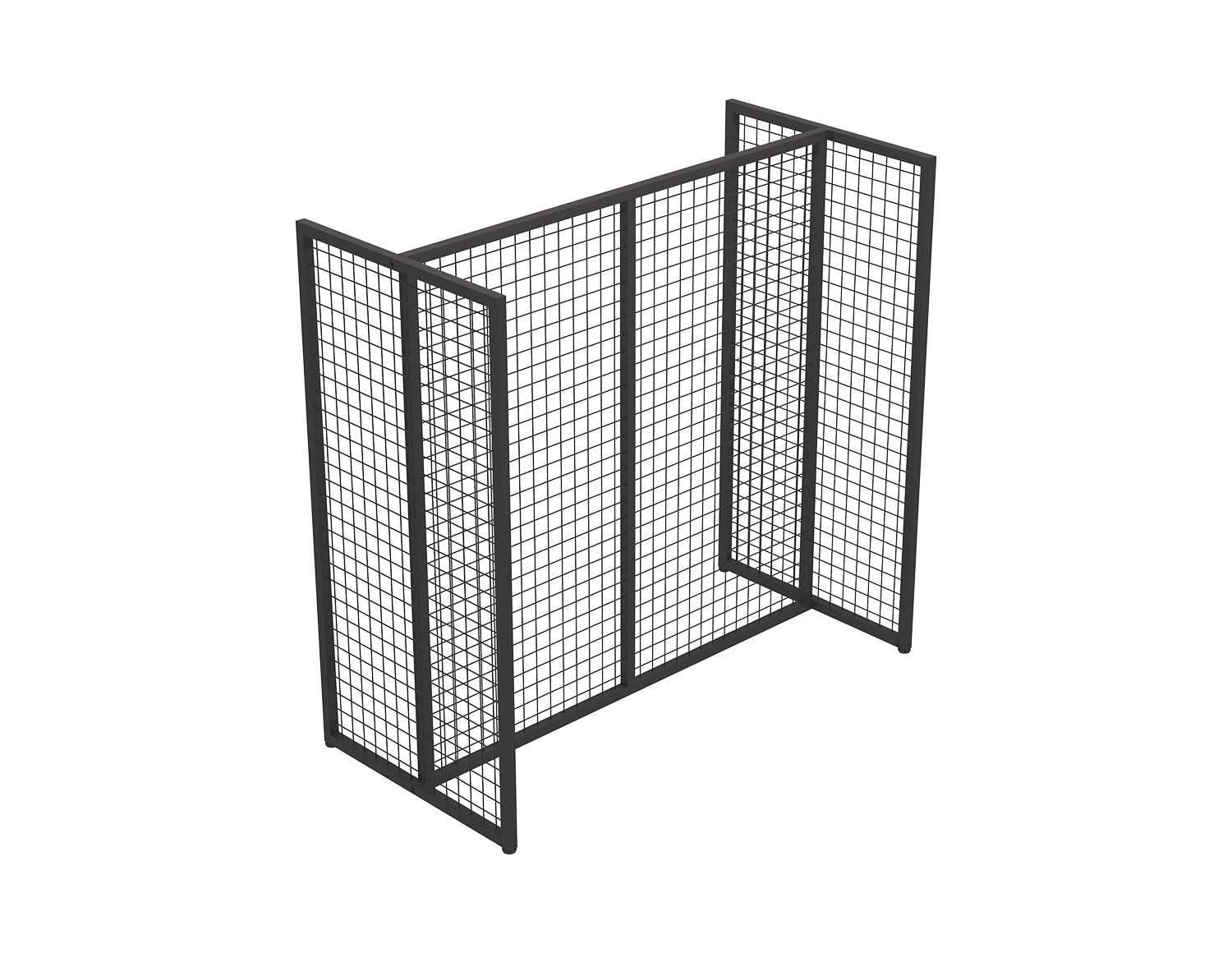 MODULAR STAND WITH METAL GRID
